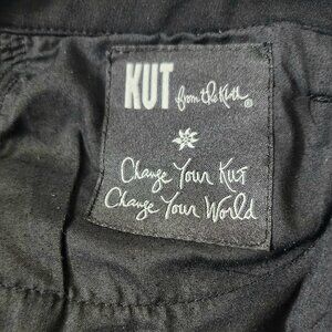Kut from the Kloth Diana Skinny Jeans Black Size 4P